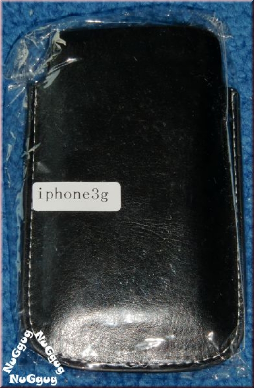 iPhone 3G Handytasche. Lederoptik. schwarz