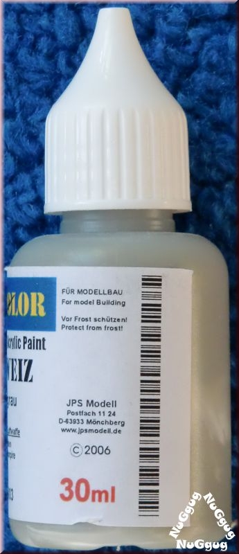 JPS Color Grüngrau. Acryl-Farbe. 30ml