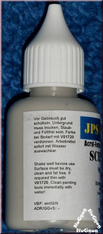 JPS Color Hellgrau. Acryl-Farbe. 30ml