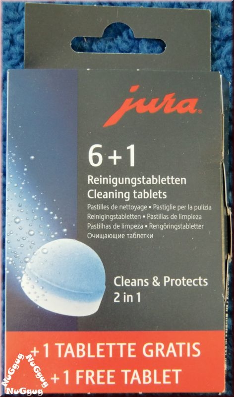 Jura 6+1 Reinigungstabletten