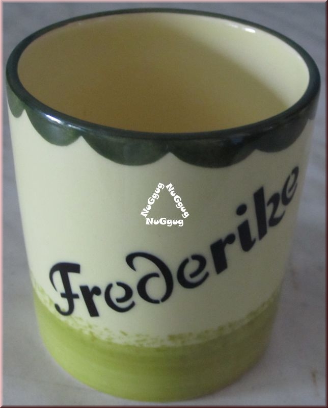 Kaffeepott "Frederike". personalisierte Kaffeetasse