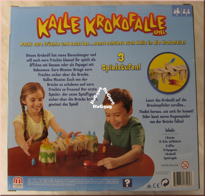 Kalle Krokofalle, X8733 von mattel Games