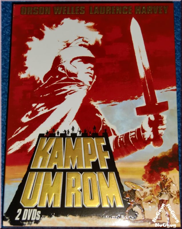 Kampf um Rom. Orson Wells. Laurence Harvey. 2 DVDs