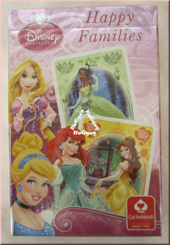 Disney Princess Happy Families Quartett