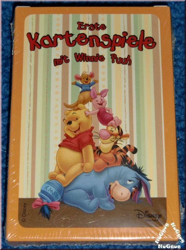 Erste Kartenspiele mit Winnie Puuh