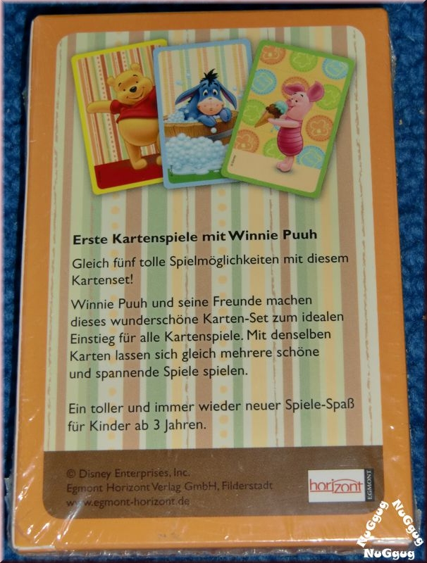 Erste Kartenspiele mit Winnie Puuh