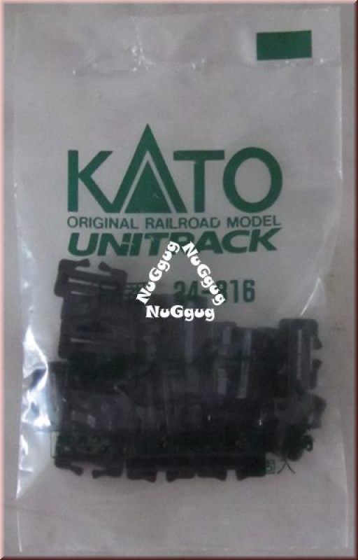 Kato Unitrack Gleis, 24-816, Schienenverbinder, für Spur N, 20 Stück