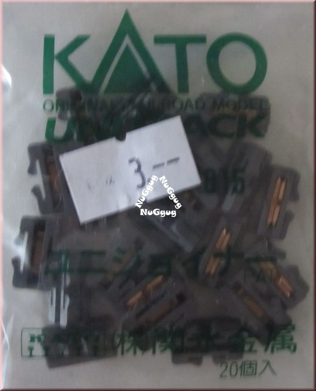 Kato Unitrack Gleis 24-815 Schienenverbinder. für Spur N. 35 Stück