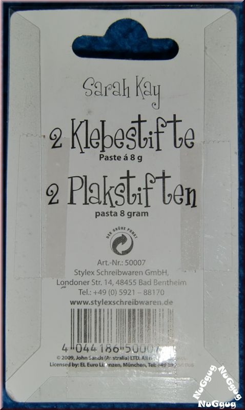 Klebestifte Sarah Kay. 2 Stück