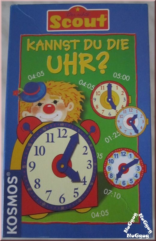 Lernspiel "Kannst Du die Uhr?" von Kosmos