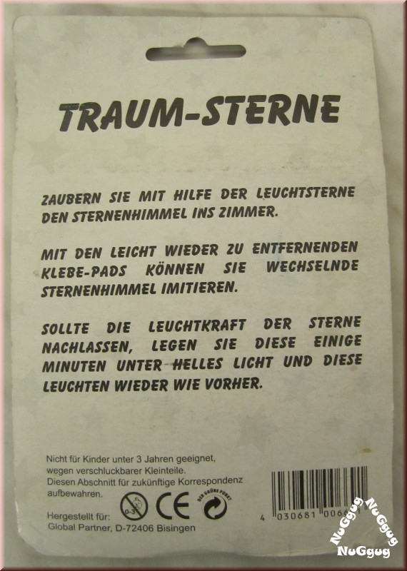 Leuchtsterne, leuchtende Traum Sterne