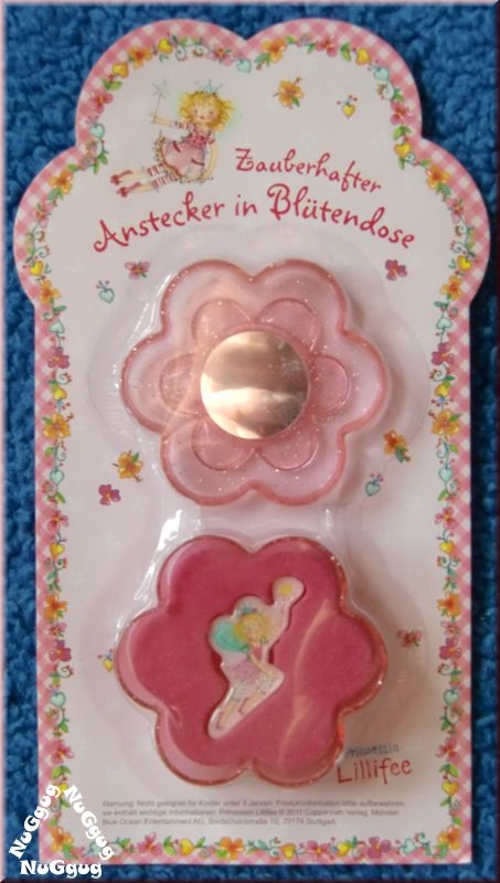 Prinzessin Lillifee. zauberhafter Anstecker in Blütendose