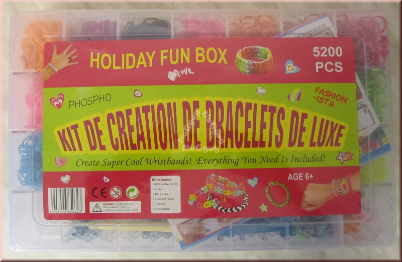 Loom  Holiday Fun Box, Starter Set, 5200 Teile