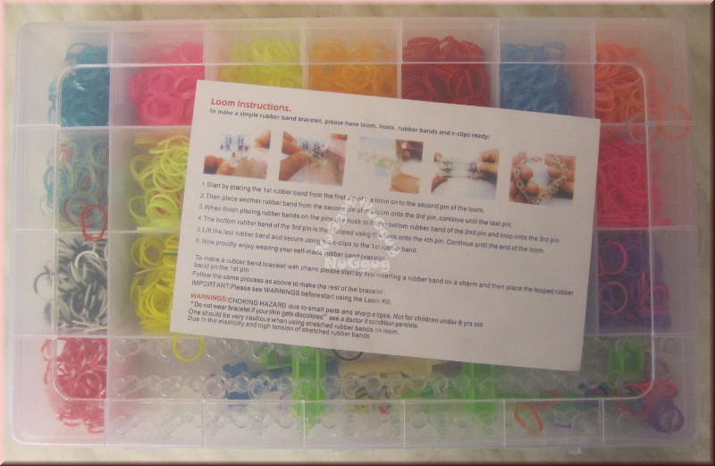 Loom Fun Box, Starter Set, 4000 Teile