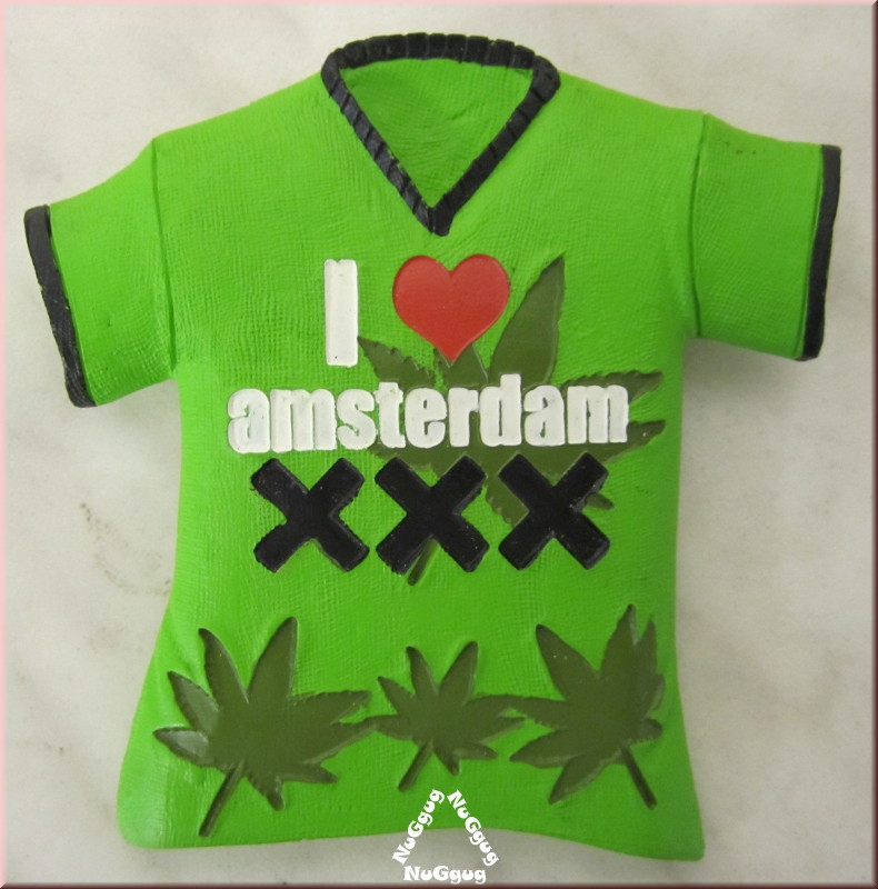 Magnet "I love Amsterdam XXX", Küchenmagnet
