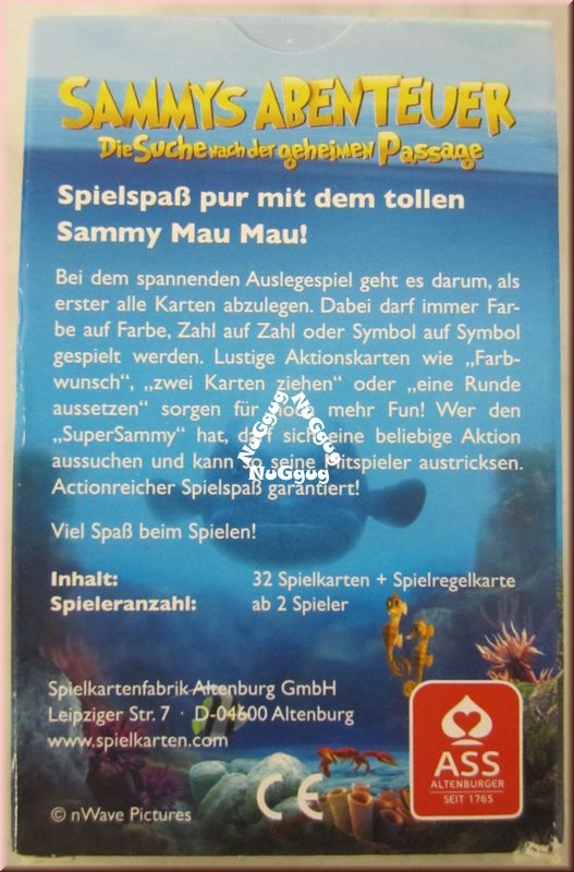 Mau-Mau, Sammys Abenteuer die Suche nach der geheimen Passage