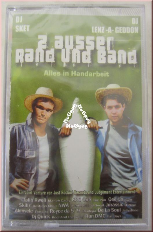 Musikkassette "DJ Sket 2 ausser Rand und Band - Alles in Handarbeit"