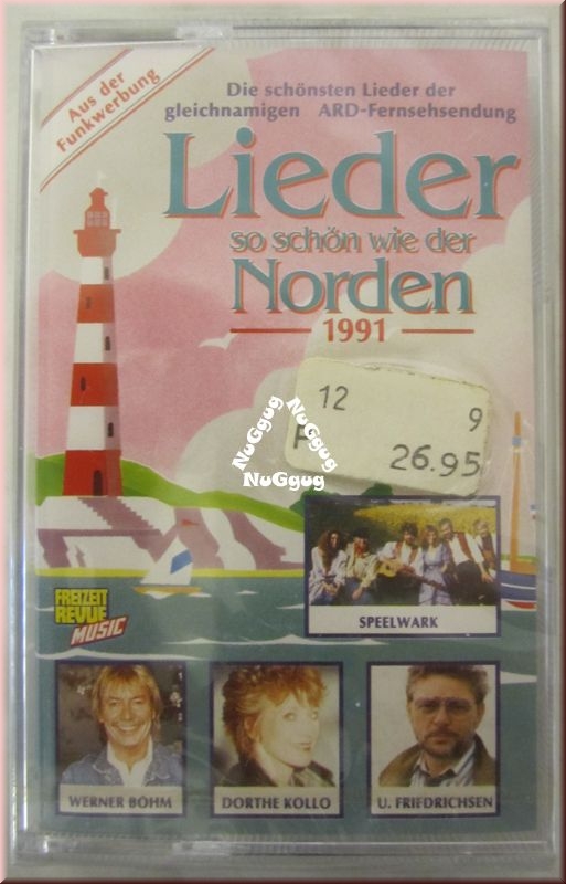 Musikkassette "Lieder so schön wie der Norden 1991"