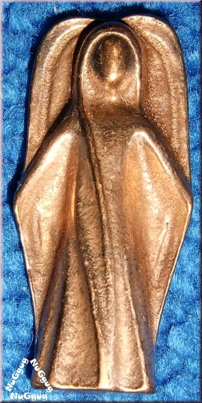 Handschmeichler Engel. bronze