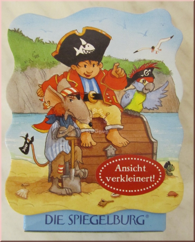 Minipuzzle Capt'n Sharky Schatztruhe, 40 Teile, von Die Spiegelburg