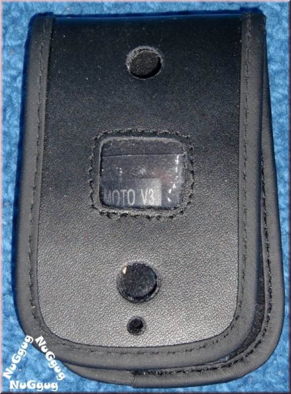 Motorola V3 Handytasche. kunststoff. schwarz