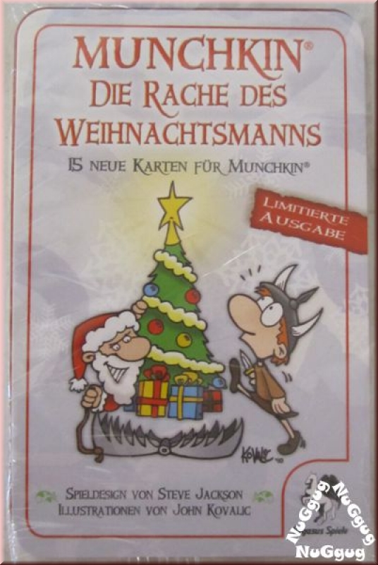 MUNCHKIN - Die Rache des Weihnachtsmanns. Erweiterungskarten