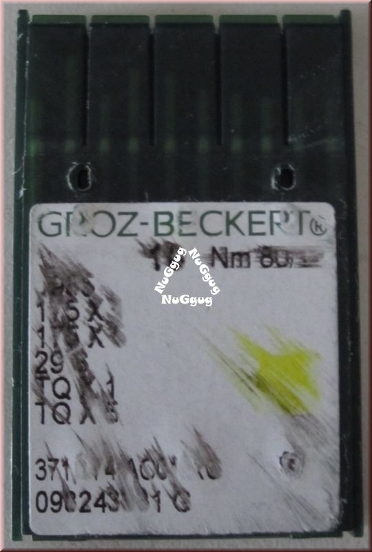 Nähmaschinennadeln Nm 80/12 von Groz-Beckert