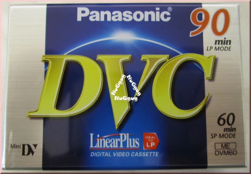 Panasonic DVC Videokassette AY-DVM60FE, 10er Pack