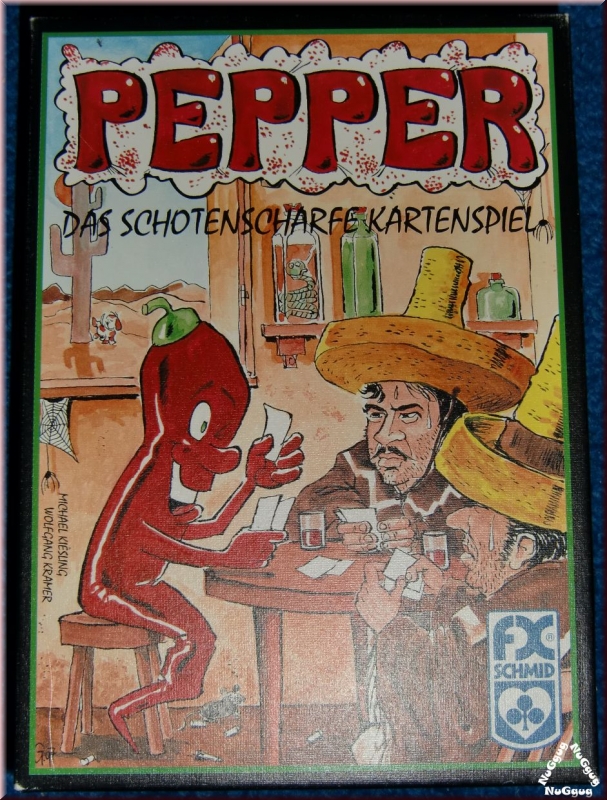 Pepper - Das Schotenscharfe Kartenspiel von FX Schmidt