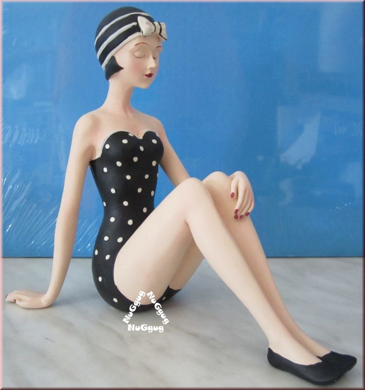 Pin Up Girl "Badenixe", 50er/60er Jahre Stil