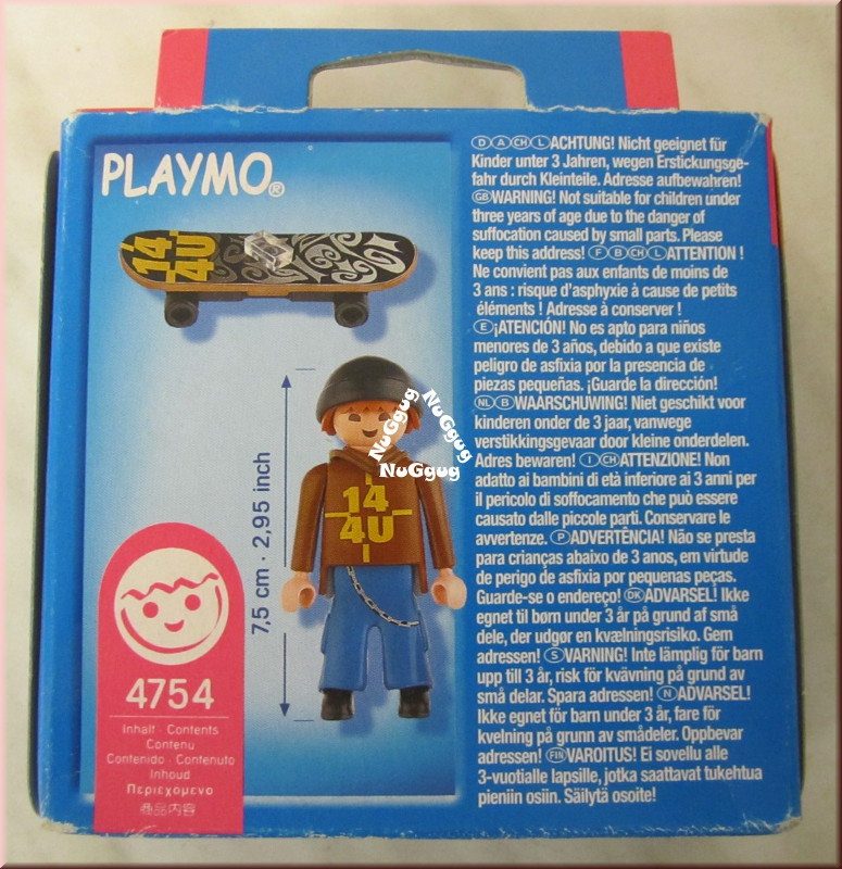 Playmobil 4754, Skateboarder
