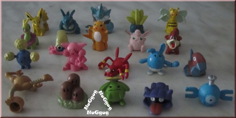 Pokemon Sammelfiguren 3. 20 Stück