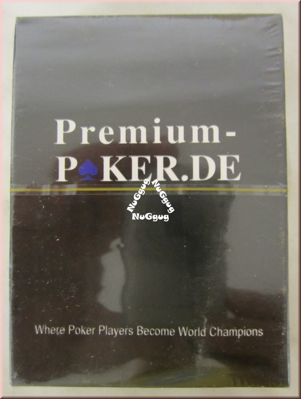 Plastik Poker Karten "Premium-Poker.de", 100% Plastic Cards