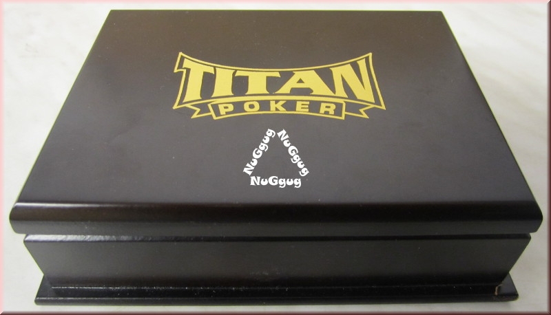 24 Karat Gold plated playing cards gift set, Titan Poker Poker Karten