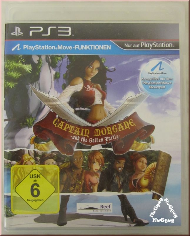 Captain Morgane and the golden Turtle, für PlayStation 3