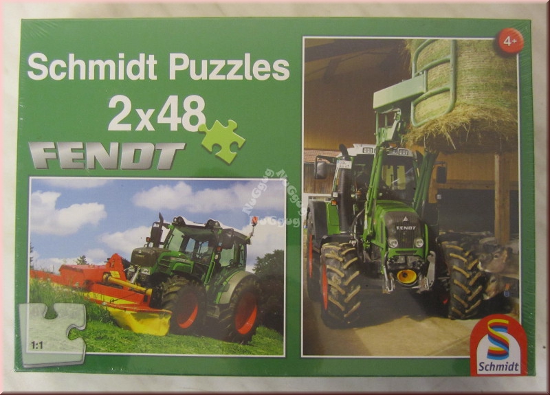 Puzzle Fendt, 2 x 48 Teile, von Schmidt