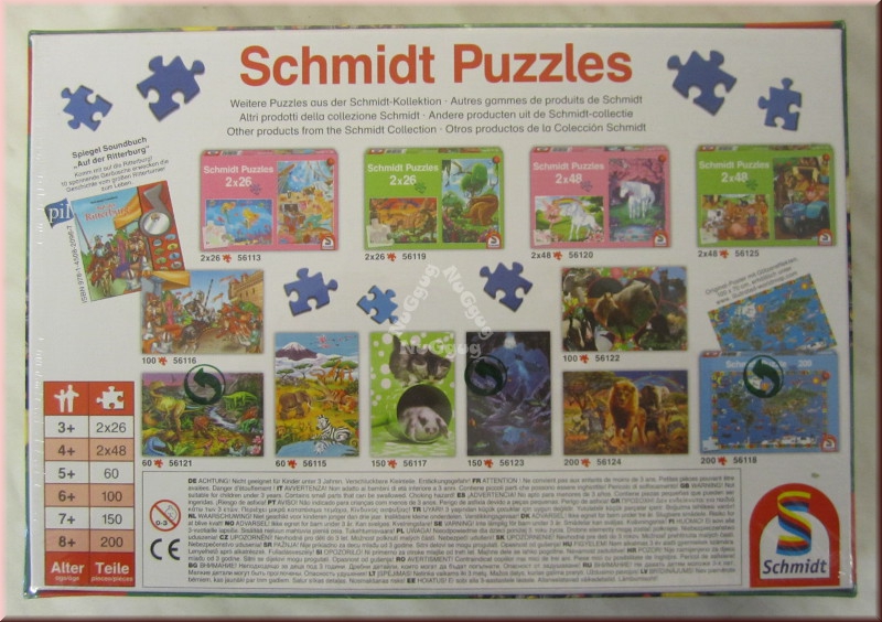 Puzzle Fendt, 2 x 48 Teile, von Schmidt