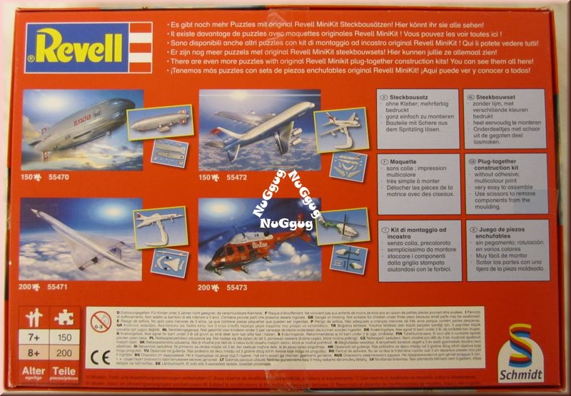 Puzzle Hindenburg von Schmidt, 150 Teile, Artikelnummer 55470