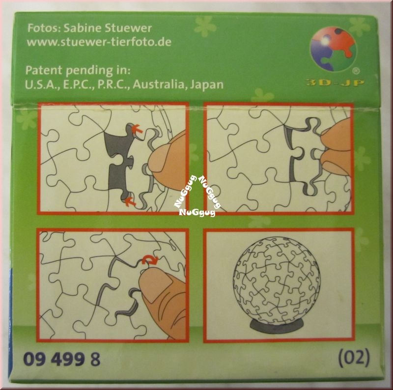 Puzzleball Pferde Artikelnummer 094998 Motiv 02 von Ravensburger. 60 Teile