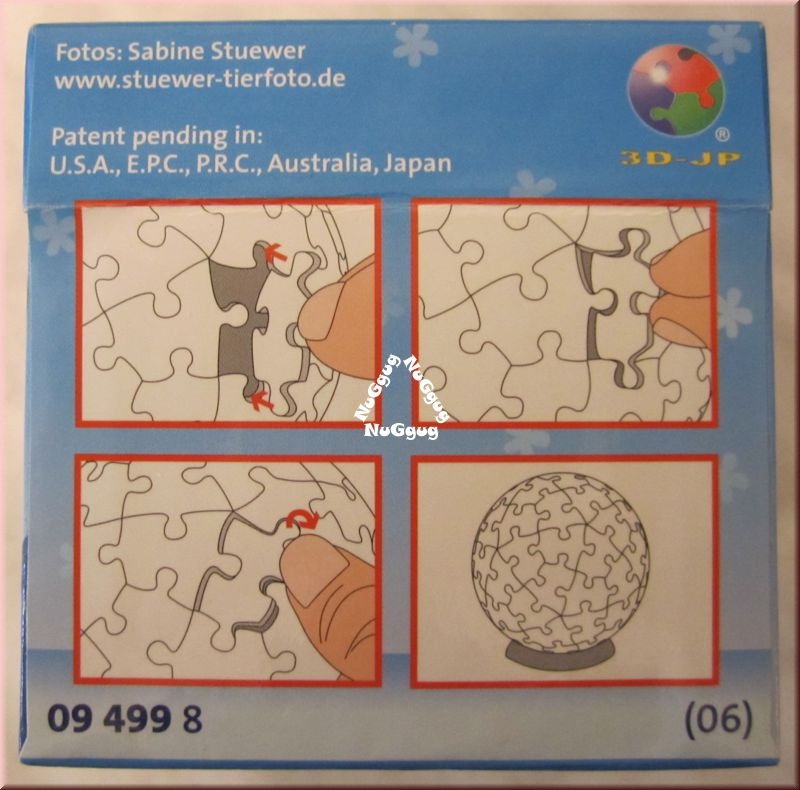 Puzzleball Pferde Artikelnummer 094998 Motiv 06 von Ravensburger. 60 Teile