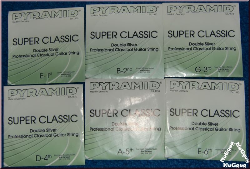 Pyramid Super Classic Double Silver Nylon