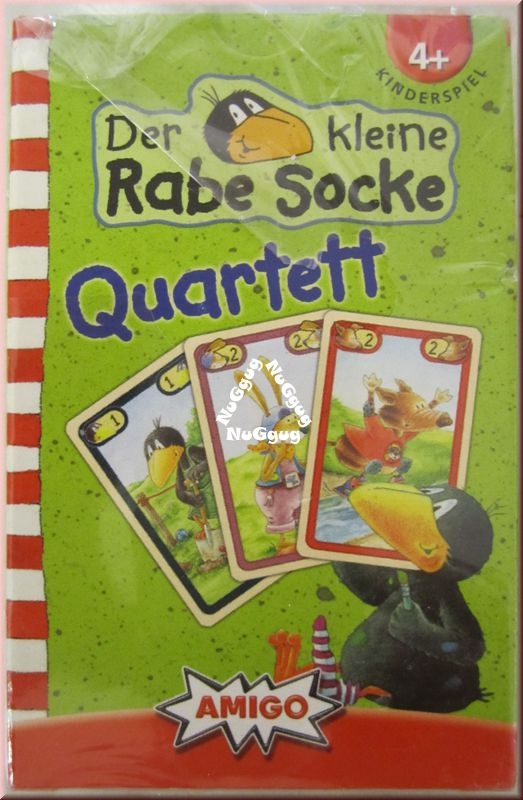Der kleine Rabe Socke Quartett von Amigo