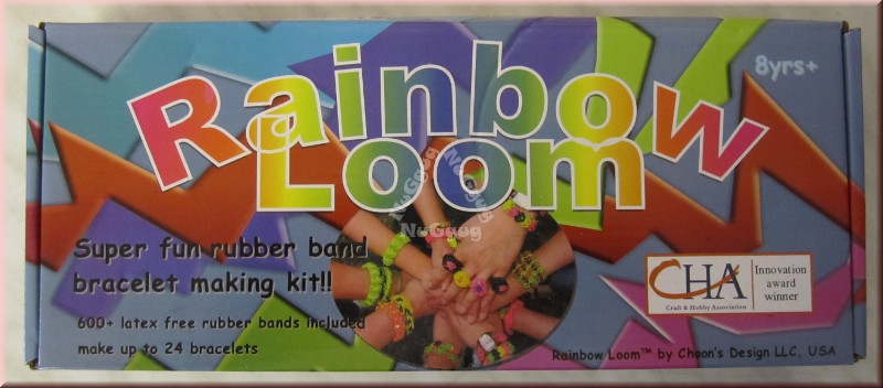 Loom Rainbow Box, Starter Set, 600 Stück