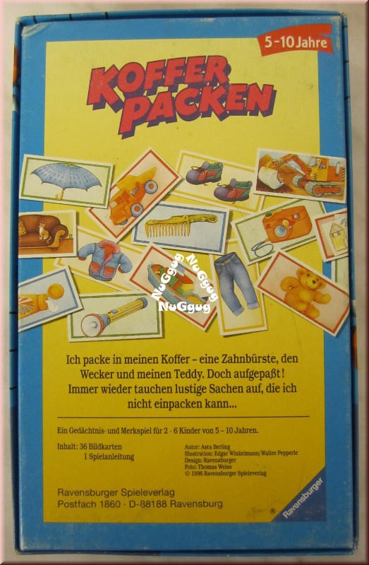 Kofferpacken und dabei nichts vergessen von Ravensburger