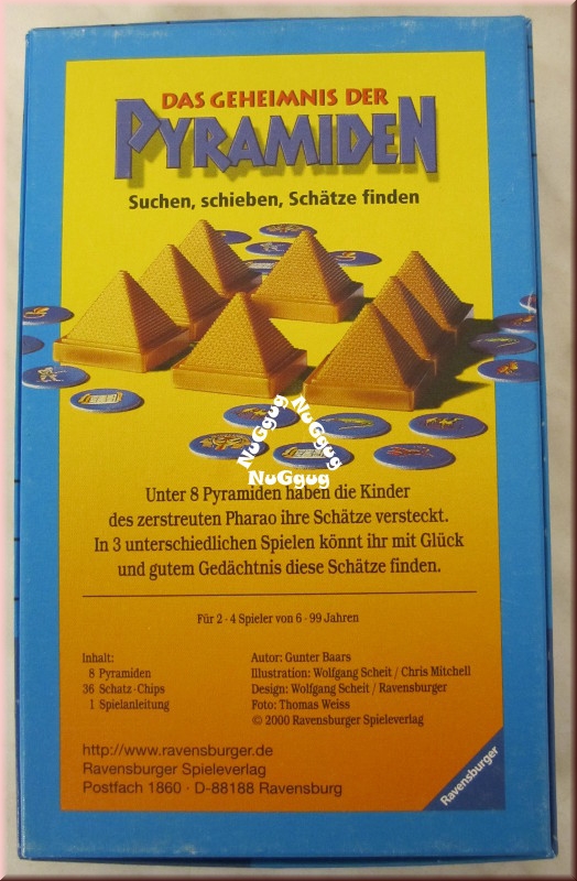 Das Geheimnis der Pyramiden von Ravensburger