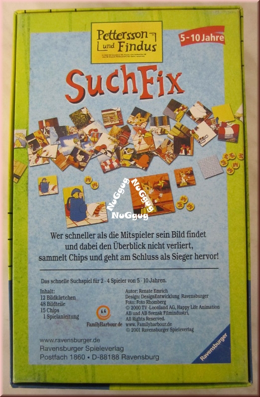 Pettersson und Findus Such Fix von Ravensburger