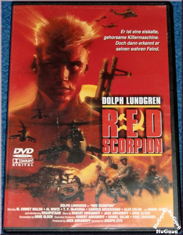 Red Scorpion. Dolph Lundgren