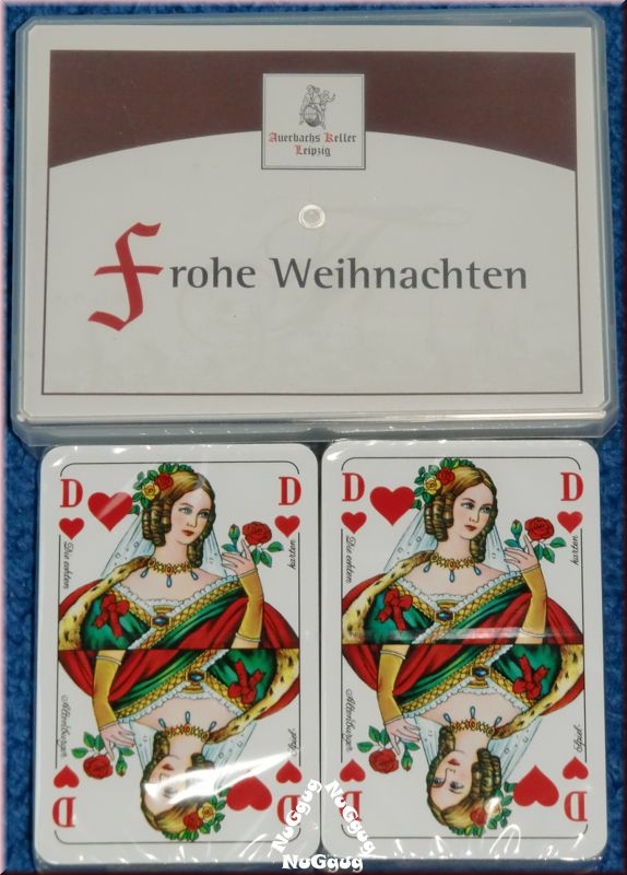 Spielkarten Romme', Canasta, Bridge, Auerbachs Keller Leipzig