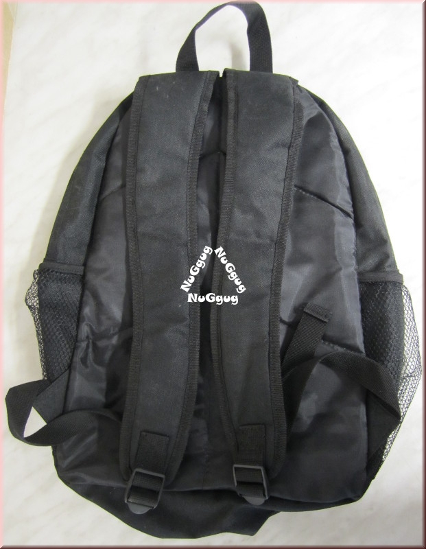 Rucksack IKK, schwarz, Schultasche, Uni-Bag