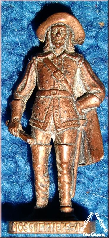 Sammelfigur "Moschettiere 4". Ü-Eier Serie 22. Musketiere 1